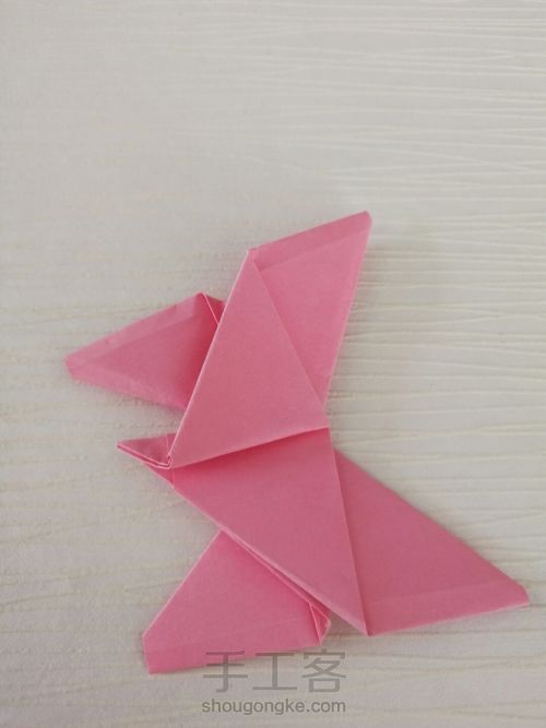 精致简单的折纸蝴蝶（一） 第13步