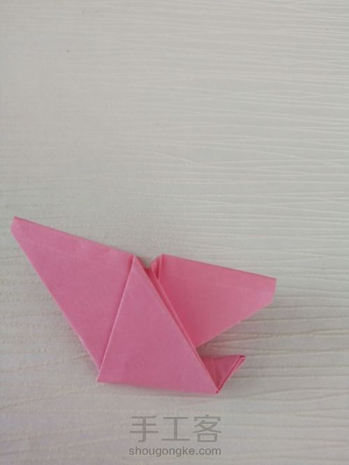 精致简单的折纸蝴蝶（一） 第14步