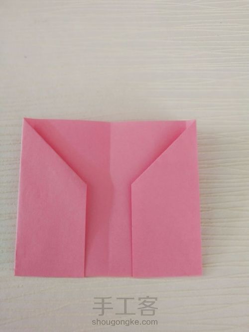 精致简单的折纸蝴蝶（一） 第5步