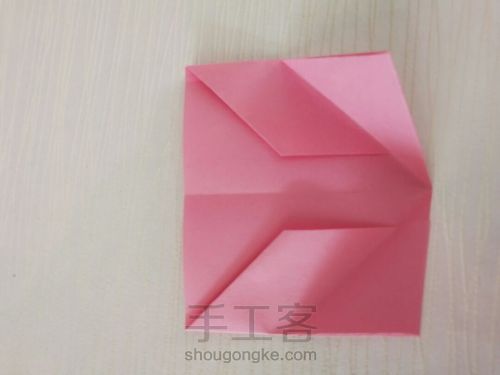 精致简单的折纸蝴蝶（一） 第6步