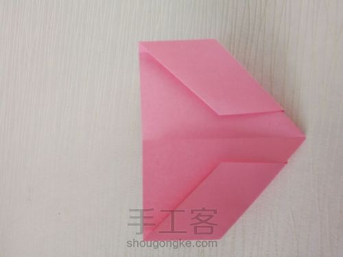 精致简单的折纸蝴蝶（一） 第7步