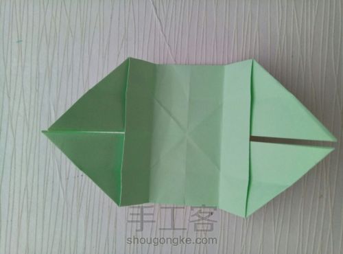 折纸蝴蝶（二） 第8步
