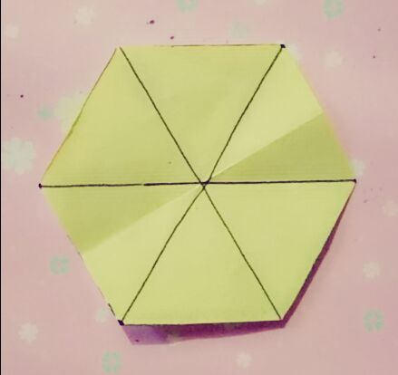 六边形折纸教程