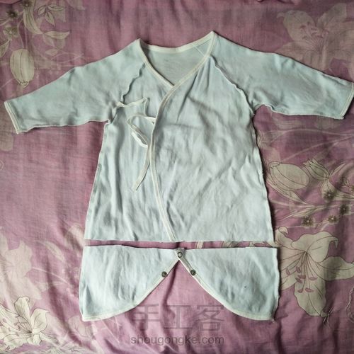 宝宝小衣服改造 第2步