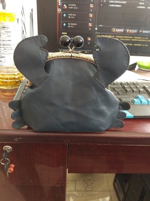 两片式小螃蟹包包 第7步