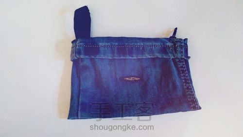 牛仔裤,裤脚小包包!!!! 第15步