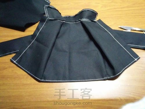 半小时简易衬衫【娃衣】 第12步