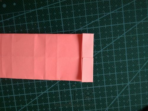 『实拍』一张纸折的爱心盒子 第12步