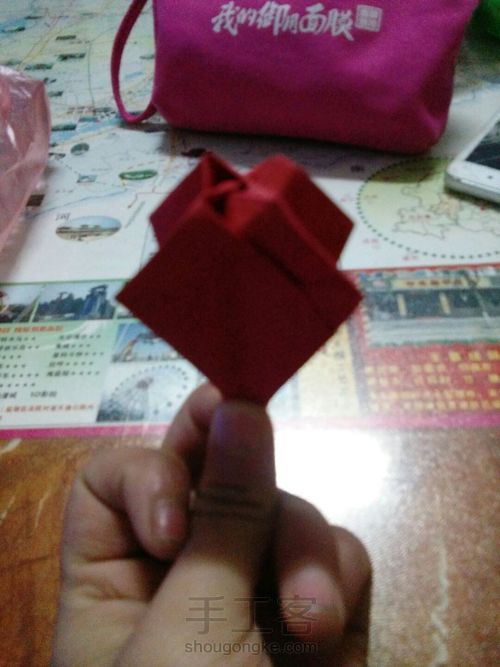 易烊千玺的千纸鹤玫瑰 第14步