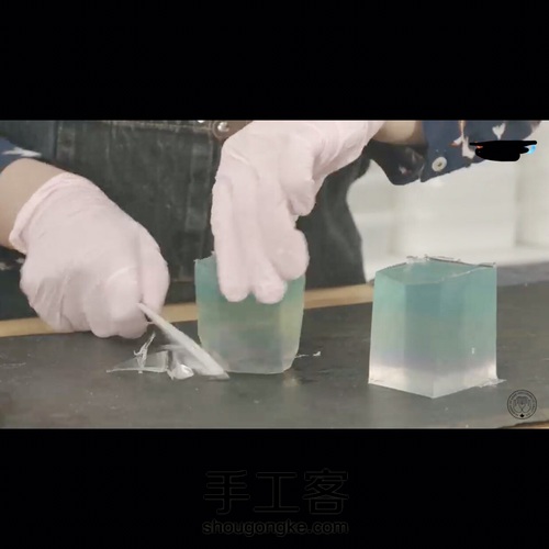 渐层宝石皂的制作 第22步