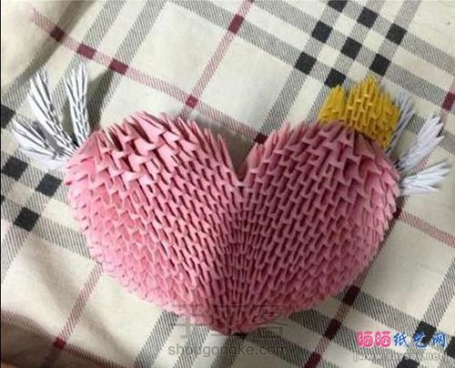 【转】爱心三角插 第11步