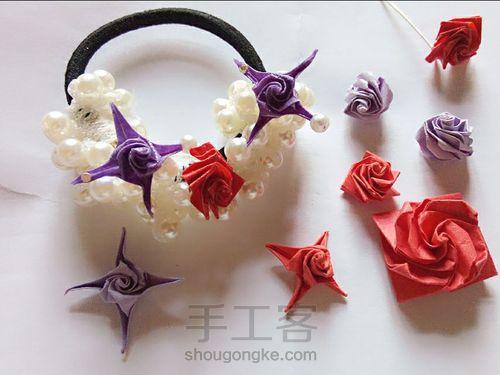 【转】爱心三角插 第12步