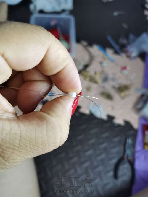 自制手链 第5步
