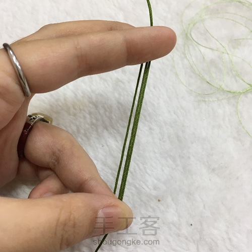 平整顺滑的小线圈 第3步