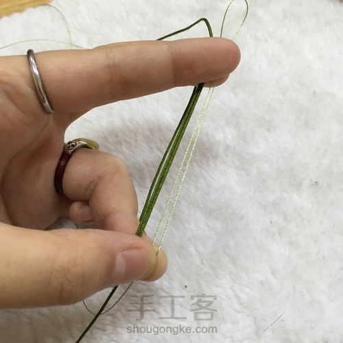 平整顺滑的小线圈 第5步