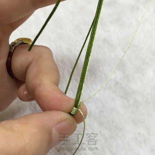 平整顺滑的小线圈 第9步