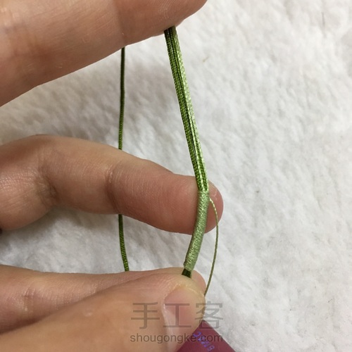 平整顺滑的小线圈 第14步