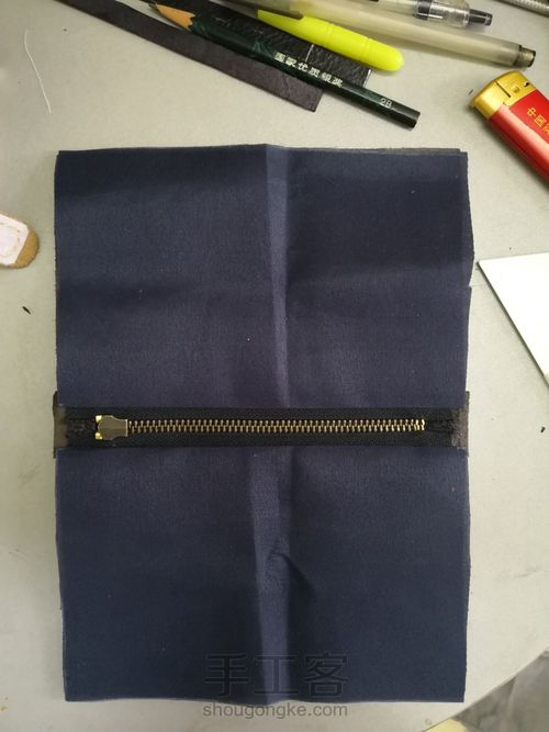 简化版Marni小风琴包 第9步