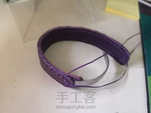 珍珠鱼皮手镯 第6步