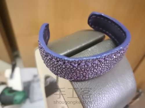 珍珠鱼皮手镯 第9步