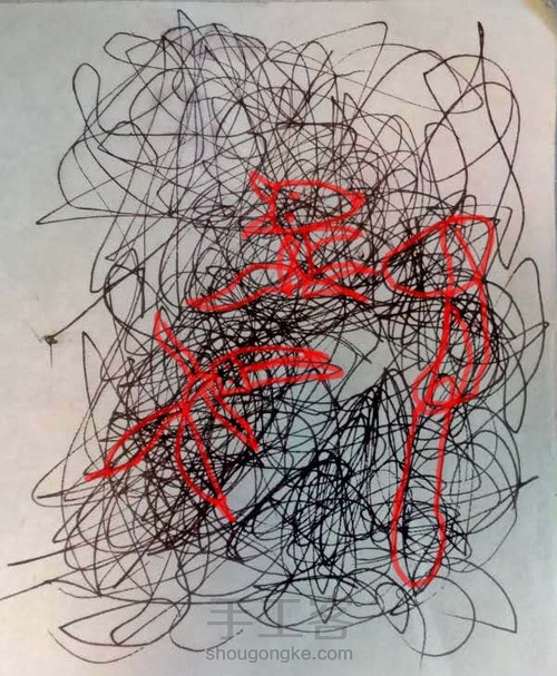 玩偶制作之花脸兔 第2步