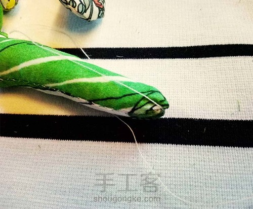 玩偶制作之花脸兔 第7步