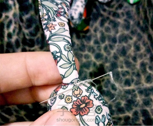 玩偶制作之花脸兔 第8步