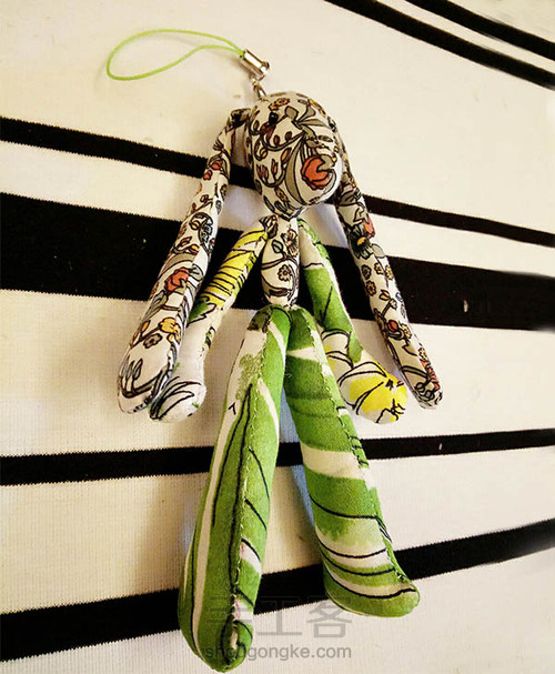 玩偶制作之花脸兔 第11步