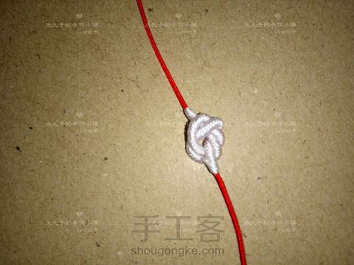 七夕曼陀罗手绳 第5步