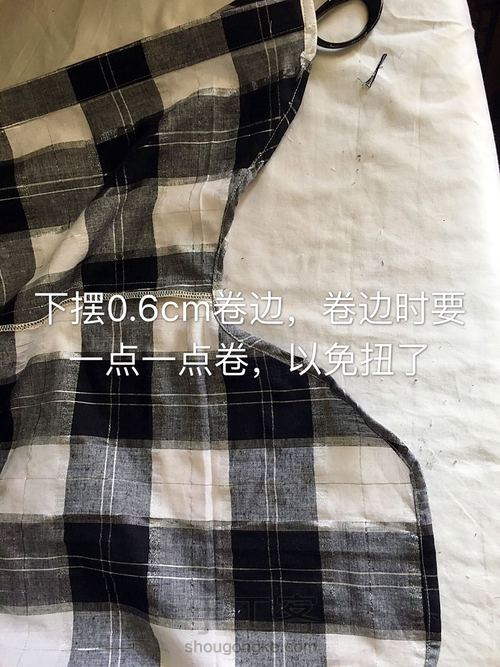 女宝中长款百搭衬衣 第8步