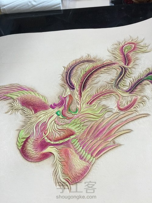 凤凰手拿包 第5步