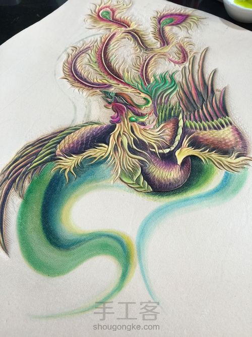 凤凰手拿包 第7步