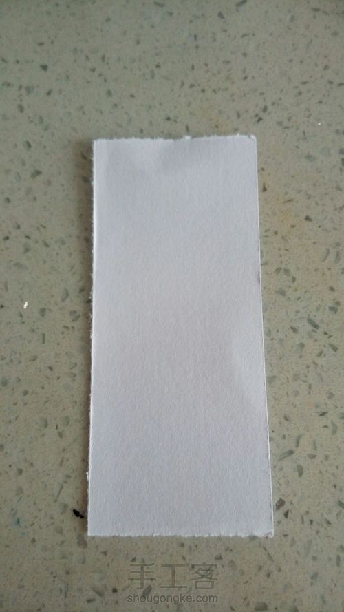 美美哒绿叶书签 第1步