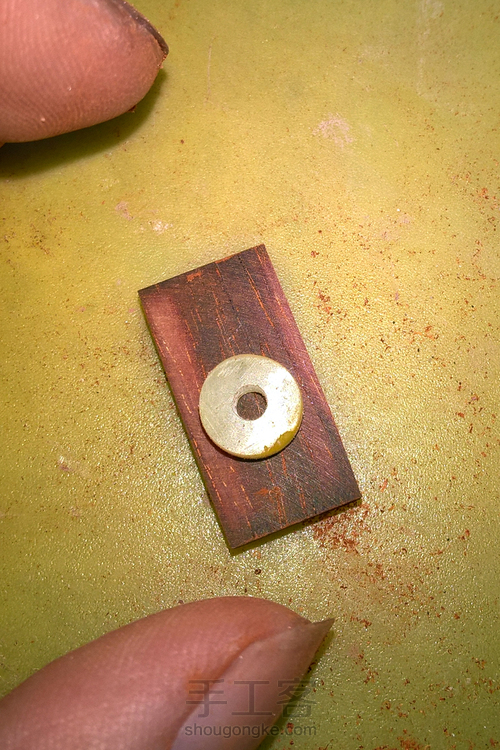 紫檀嵌蜜蜡鼻烟壶。 第22步