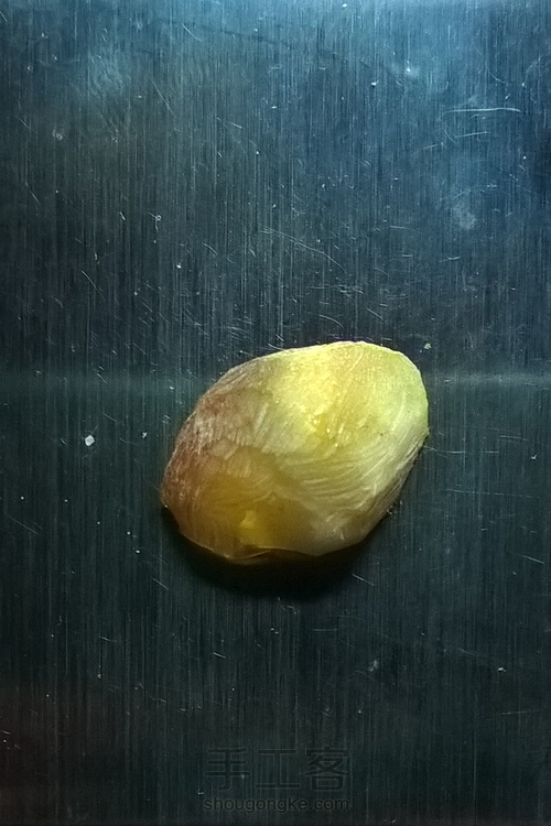 紫檀嵌蜜蜡鼻烟壶。 第23步