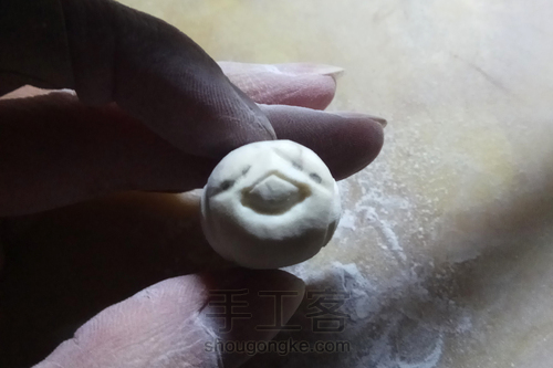 胖麻雀根付 第6步