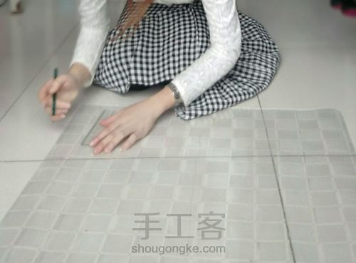 简单四步做透明书包～ 第3步