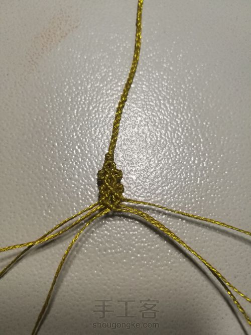 【原创】蕾丝金边珍珠手链 第15步