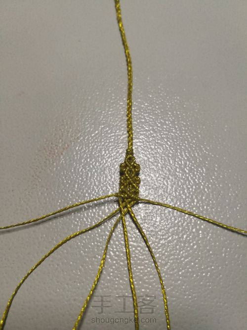 【原创】蕾丝金边珍珠手链 第18步