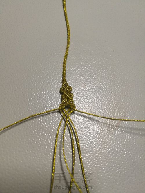 【原创】蕾丝金边珍珠手链 第19步