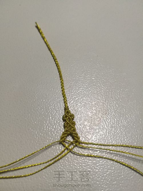 【原创】蕾丝金边珍珠手链 第20步