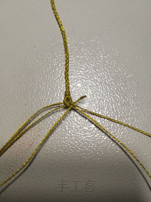 【原创】蕾丝金边珍珠手链 第5步