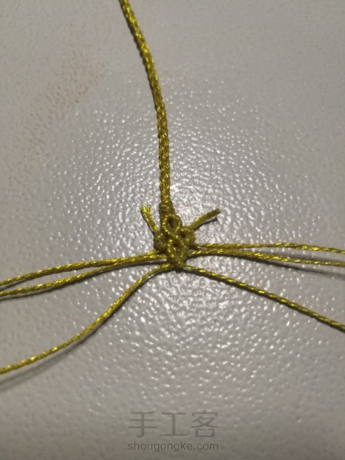 【原创】蕾丝金边珍珠手链 第8步