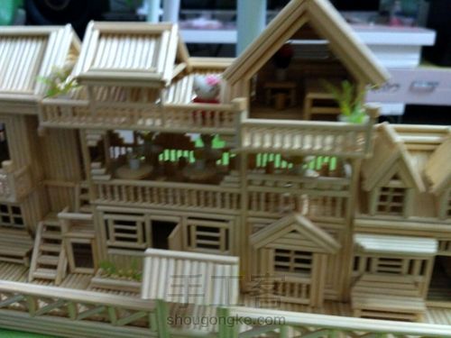 两层楼小别墅模型 第10步