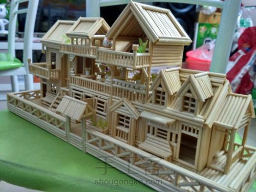 两层楼小别墅模型 第11步