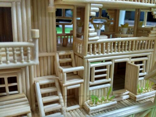 两层楼小别墅模型 第13步