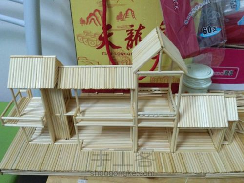 两层楼小别墅模型 第2步