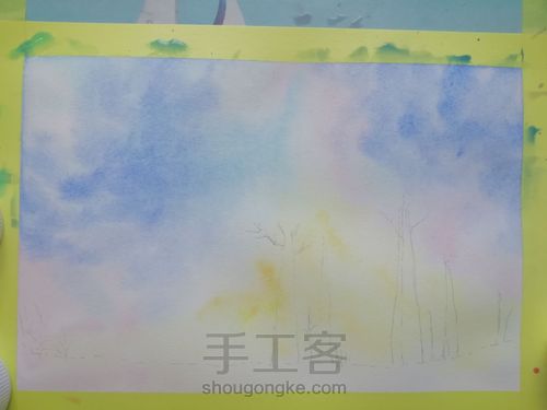 新手入门水彩教程 第2步