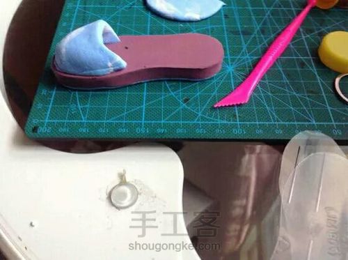 迷你小鞋子 第5步