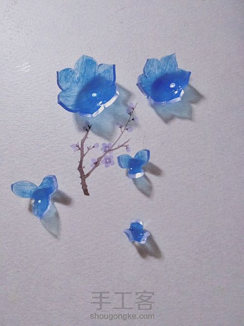 立体热缩   多肉 第9步